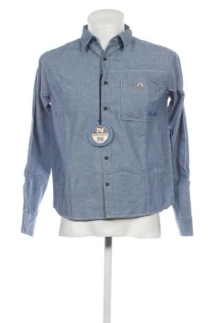 Ανδρικό πουκάμισο North Sails, Μέγεθος S, Χρώμα Μπλέ, Τιμή 7,24 €