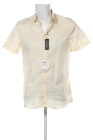Ανδρικό πουκάμισο Olymp, Μέγεθος M, Χρώμα Κίτρινο, Τιμή 8,41 €