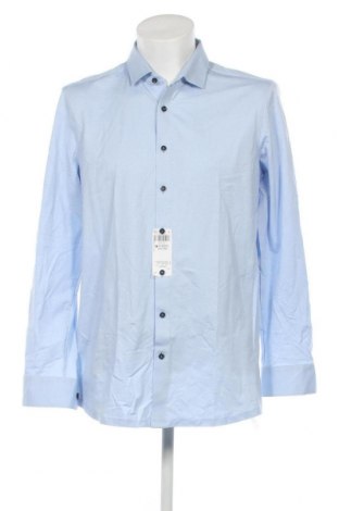 Ανδρικό πουκάμισο Olymp, Μέγεθος XL, Χρώμα Μπλέ, Τιμή 36,19 €
