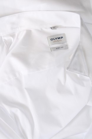 Ανδρικό πουκάμισο Olymp, Μέγεθος S, Χρώμα Λευκό, Τιμή 60,31 €