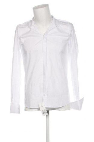 Ανδρικό πουκάμισο Olymp, Μέγεθος S, Χρώμα Λευκό, Τιμή 28,35 €