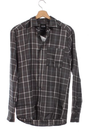 Ανδρικό πουκάμισο Only & Sons, Μέγεθος S, Χρώμα Γκρί, Τιμή 5,69 €