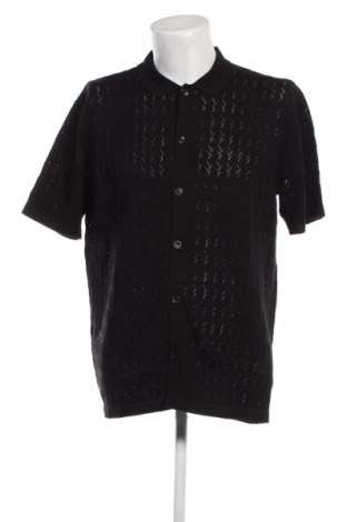 Jachetă tricotată de bărbați Originals By Jack & Jones, Mărime L, Culoare Negru, Preț 98,42 Lei