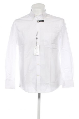 Ανδρικό πουκάμισο Oviesse, Μέγεθος M, Χρώμα Λευκό, Τιμή 7,11 €
