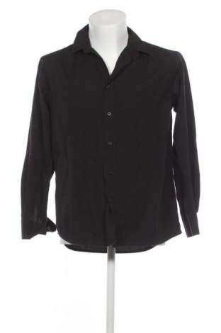 Ανδρικό πουκάμισο Pierre Cardin, Μέγεθος M, Χρώμα Μαύρο, Τιμή 20,03 €
