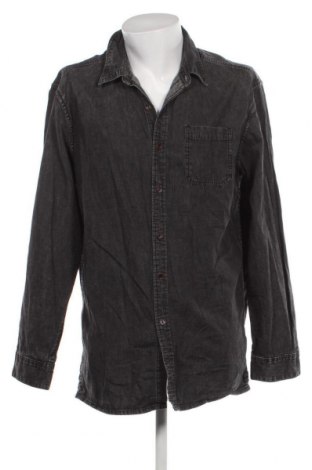 Ανδρικό πουκάμισο Quiksilver, Μέγεθος L, Χρώμα Γκρί, Τιμή 8,91 €