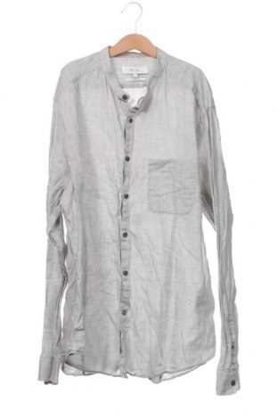 Herrenhemd Reiss, Größe M, Farbe Grau, Preis € 10,90