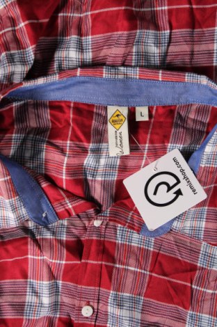 Ανδρικό πουκάμισο Roadsign, Μέγεθος L, Χρώμα Πολύχρωμο, Τιμή 3,86 €