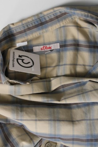 Ανδρικό πουκάμισο S.Oliver, Μέγεθος M, Χρώμα Πολύχρωμο, Τιμή 3,42 €