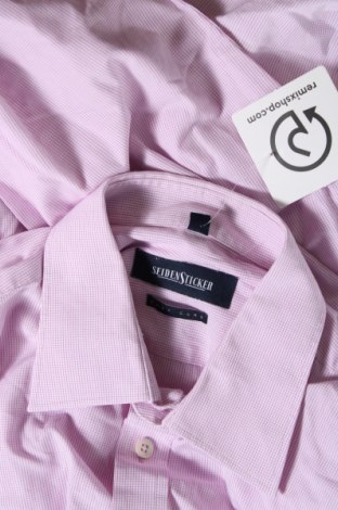 Ανδρικό πουκάμισο Seidensticker, Μέγεθος M, Χρώμα Ρόζ , Τιμή 3,27 €