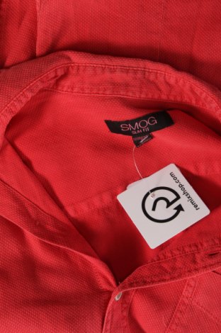 Мъжка риза Smog, Размер S, Цвят Червен, Цена 8,70 лв.