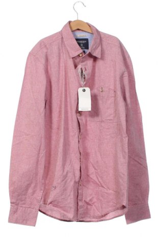 Herrenhemd Springfield, Größe M, Farbe Rosa, Preis 6,66 €
