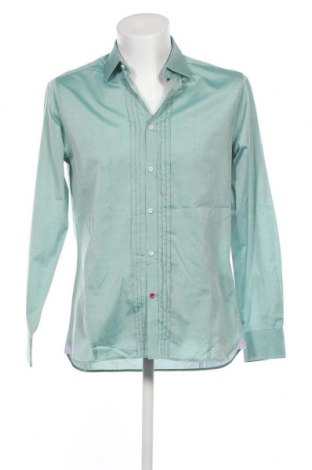 Ανδρικό πουκάμισο Ted Baker, Μέγεθος L, Χρώμα Πράσινο, Τιμή 15,64 €