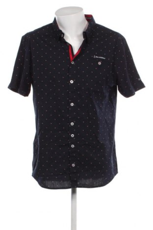 Ανδρικό πουκάμισο Terre De Marins, Μέγεθος XXL, Χρώμα Μπλέ, Τιμή 37,11 €