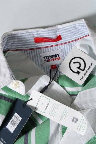 Męska koszula Tommy Jeans, Rozmiar XL, Kolor Kolorowy, Cena 399,82 zł