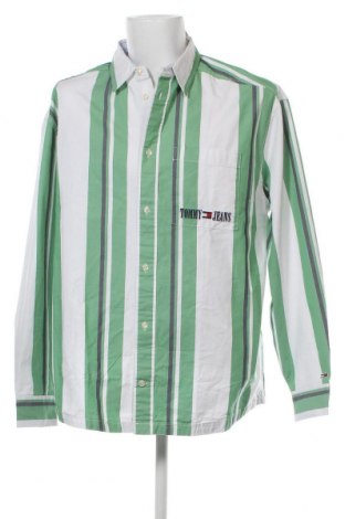Мъжка риза Tommy Jeans, Размер XL, Цвят Многоцветен, Цена 150,00 лв.