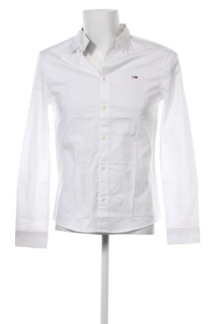 Ανδρικό πουκάμισο Tommy Jeans, Μέγεθος M, Χρώμα Λευκό, Τιμή 38,66 €