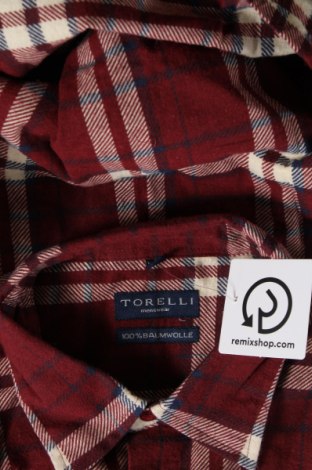 Ανδρικό πουκάμισο Torelli, Μέγεθος XXL, Χρώμα Κόκκινο, Τιμή 3,41 €