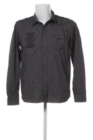 Herrenhemd Twinlife, Größe L, Farbe Grau, Preis 10,86 €