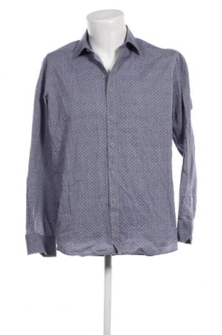 Ανδρικό πουκάμισο Walbusch, Μέγεθος L, Χρώμα Μπλέ, Τιμή 9,65 €
