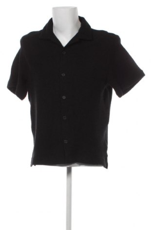 Мъжка риза Weekday, Размер M, Цвят Черен, Цена 15,75 лв.