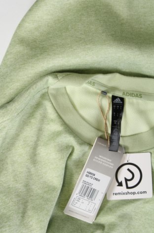 Мъжка спортна блуза Adidas, Размер L, Цвят Зелен, Цена 51,60 лв.