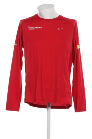 Herren Sport Shirt Nike, Größe L, Farbe Rot, Preis 24,11 €