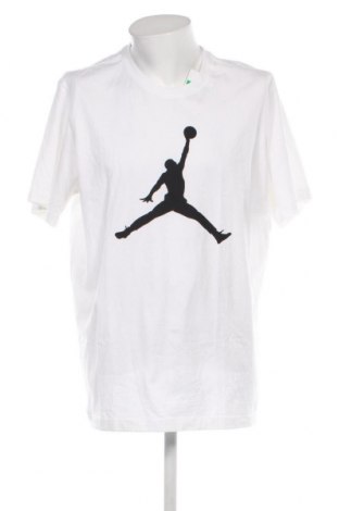 Мъжка тениска Air Jordan Nike, Размер XL, Цвят Бял, Цена 61,20 лв.