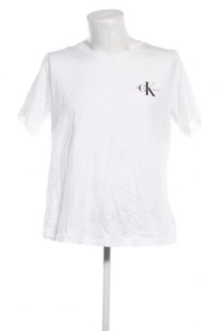 Мъжка тениска Calvin Klein Jeans, Размер 5XL, Цвят Бял, Цена 44,20 лв.