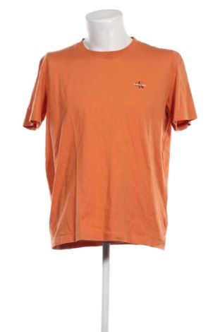 Herren T-Shirt Calvin Klein Jeans, Größe XL, Farbe Orange, Preis € 28,04