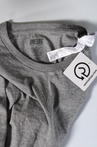 Ανδρικό t-shirt Diesel, Μέγεθος XL, Χρώμα Γκρί, Τιμή 55,29 €