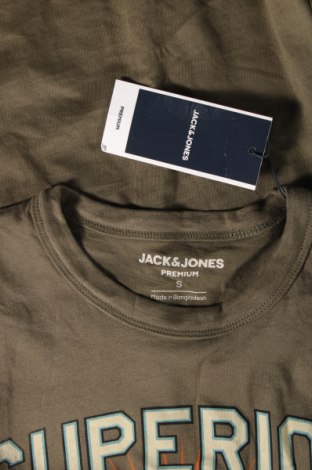 Tricou de bărbați Jack & Jones PREMIUM, Mărime S, Culoare Verde, Preț 88,82 Lei
