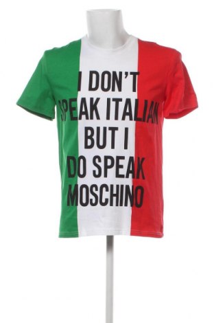 Herren T-Shirt Moschino Couture, Größe M, Farbe Mehrfarbig, Preis € 114,53