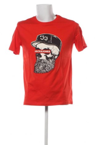 Мъжка тениска Originals By Jack & Jones, Размер L, Цвят Червен, Цена 20,25 лв.
