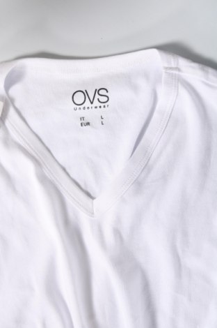 Herren T-Shirt Oviesse, Größe L, Farbe Weiß, Preis 10,82 €