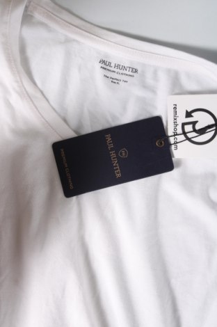 Męski T-shirt Paul Hunter, Rozmiar XL, Kolor Biały, Cena 73,46 zł