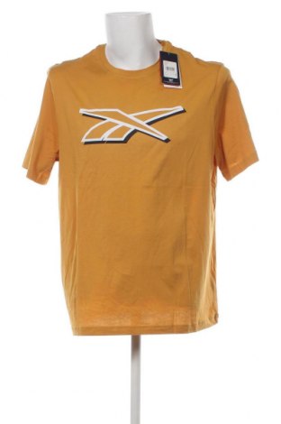 Ανδρικό t-shirt Reebok, Μέγεθος XL, Χρώμα Κίτρινο, Τιμή 26,80 €
