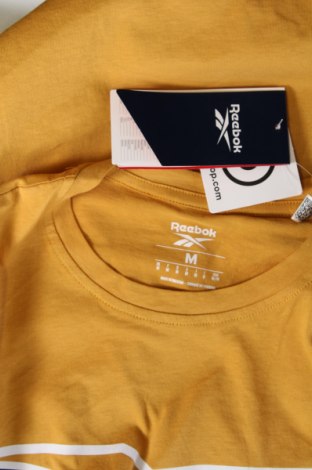 Męski T-shirt Reebok, Rozmiar M, Kolor Żółty, Cena 138,60 zł