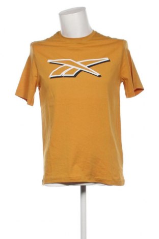 Ανδρικό t-shirt Reebok, Μέγεθος M, Χρώμα Κίτρινο, Τιμή 10,72 €