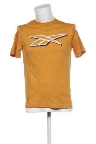Ανδρικό t-shirt Reebok, Μέγεθος S, Χρώμα Κίτρινο, Τιμή 10,72 €