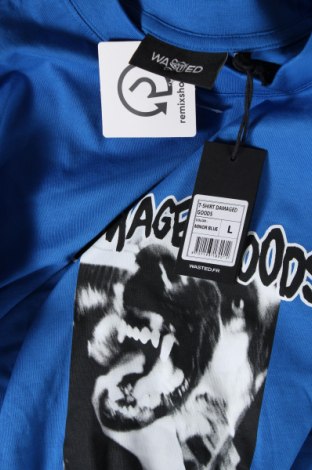 Pánske tričko  Wasted Paris, Veľkosť L, Farba Modrá, Cena  9,72 €
