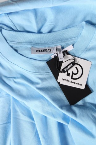 Herren T-Shirt Weekday, Größe XS, Farbe Blau, Preis € 14,43
