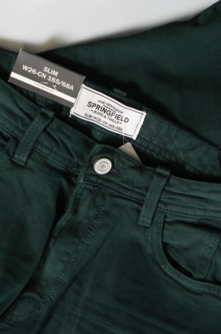 Herren Jeans Springfield, Größe XS, Farbe Grün, Preis € 9,72