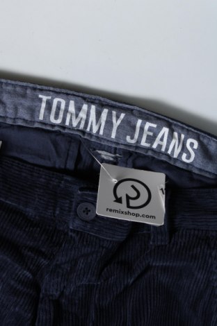 Férfi kordnadrág Tommy Jeans, Méret M, Szín Kék, Ár 14 537 Ft