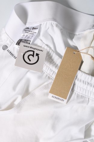 Ανδρικό κοντό παντελόνι Adidas, Μέγεθος S, Χρώμα Λευκό, Τιμή 21,89 €