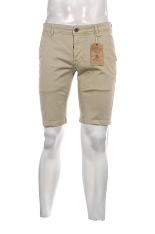 Ανδρικό κοντό παντελόνι American People, Μέγεθος M, Χρώμα  Μπέζ, Τιμή 20,62 €