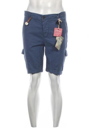 Pantaloni scurți de bărbați Khujo, Mărime L, Culoare Albastru, Preț 286,18 Lei