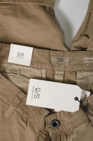 Ανδρικό κοντό παντελόνι Q/S by S.Oliver, Μέγεθος S, Χρώμα  Μπέζ, Τιμή 10,47 €