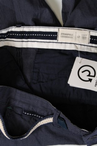 Ανδρικό κοντό παντελόνι Springfield, Μέγεθος M, Χρώμα Μπλέ, Τιμή 27,84 €