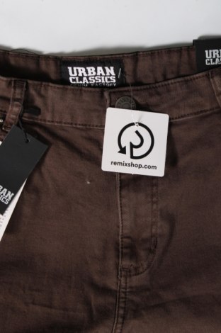 Мъжки къс панталон Urban Classics, Размер M, Цвят Кафяв, Цена 54,00 лв.